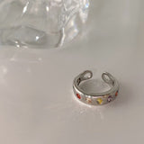 Maillard Style Vintage Amber Natural Stone Ring – Stylish Gifts — 16