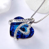 Ocean Heart Peach Heart Clavicle Necklace – Jewelry Gift Ideas — 6