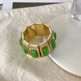 Fashion Alloy Gold-plated Candy Resin Jewelry – Stylish Gifts — 4