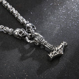 Men's Titanium Steel Skull Necklace – Jewelry Gift Ideas — 3