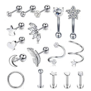 Women's Fashion Zircon Ear Studs – Stylish Gifts — 14