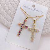 Jesus Cross Necklace Pendant INS Clavicle Chain – Jewelry Gift Ideas — 2