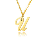 Stainless Steel 26 English Letter Necklace – Jewelry Gift Ideas — 9