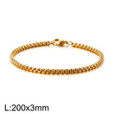 Fashion Domineering Plating Gold Bracelet Personality – Stylish Gifts — 5