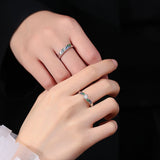 S999 Pure Silver Simple Sterling Silver Ring – Surprise Gifts — 7