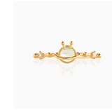Gold Color Creative Design Sense UFO Astronaut – Stylish Gifts — 9