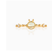 Gold Color Creative Design Sense UFO Astronaut – Stylish Gifts — 9