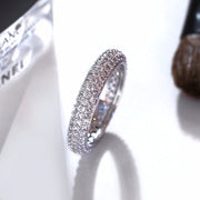 Women's Micro-inlaid Full Rhinestone Zircon Circle – Gifts for Her — 2