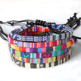 Hand Woven Rainbow Color Anklet Bohemian Style – Stylish Gifts — 1
