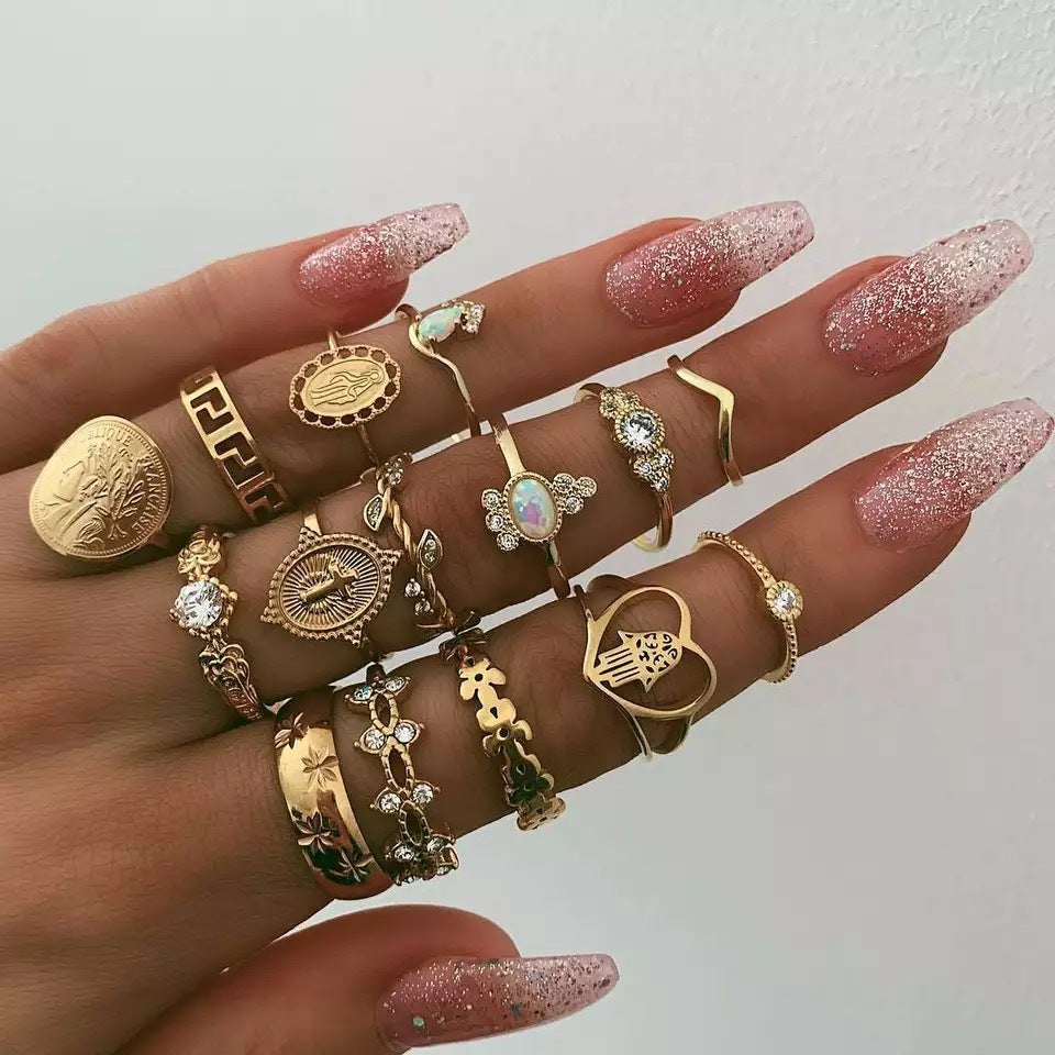 Joint ring set of 15 – Unique Gift Ideas — 1