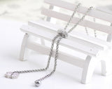 Titanium steel adjustable necklace – Jewelry Gift Ideas — 3