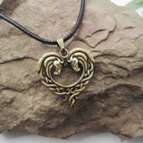 Double horse head necklace – Jewelry Gift Ideas — 3