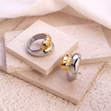High Polished Stainless Steel Smooth Silver Gold – Jewelry Gift Ideas — 12
