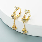 Ins Temperament Butterfly Bee Tassel Earrings Women – Gifts for Her — 7