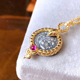 Vintage Hercules Ancient Coin Pendant Necklace – Jewelry Gift Ideas — 2