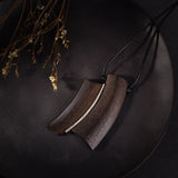 Ancient silver alloy geometric necklace – Jewelry Gift Ideas — 7