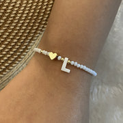 26 Letters White Shell Beaded Bracelet Women – Jewelry Gift Ideas — 15