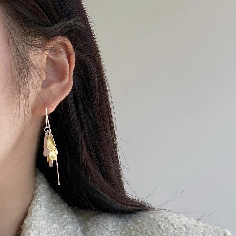 Women's Frosted Small Round Earrings – Gifts for Her — 1