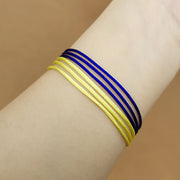 Creative Natural Stone Yellow Blue Hand Woven – Jewelry Gift Ideas — 2