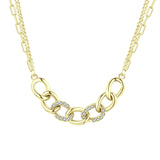 Chain-shaped Double-layer Necklace Female S925 – Jewelry Gift Ideas — 8