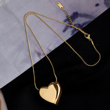 Frosty Wind Net Red Three-dimensional Peach Heart – Jewelry Gift Ideas — 3
