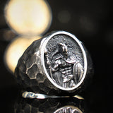 Opening Adjustment Engraved Ring – Birthday Gifts — 1