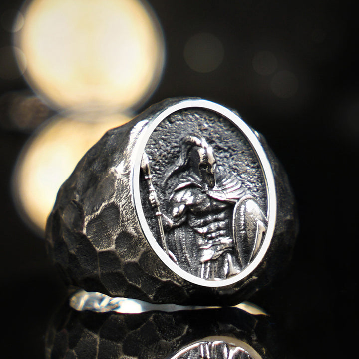 Opening Adjustment Engraved Ring – Birthday Gifts — 1