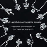 12 Constellation Pendant 925 Silver 1 Karat – Jewelry Gift Ideas — 16