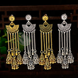 Alloy Tassel Pendant Long Heart-shaped Fan Bell – Jewelry Gift Ideas — 6