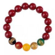 Cinnabar Bracelet Natural Five Gods Of Wealth – Jewelry Gift Ideas — 5
