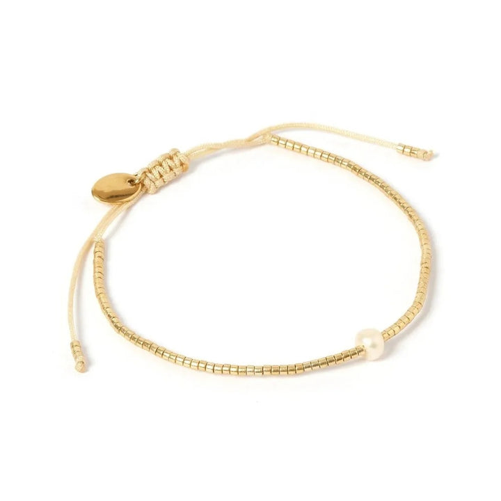 Fashion Tiny Gold Pearl Bracelet – Stylish Gifts — 1