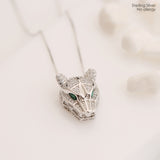 Leopard Head Necklace Women S925 Sterling Silver – Jewelry Gift Ideas — 2