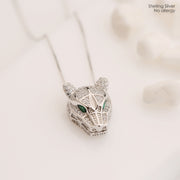 Leopard Head Necklace Women S925 Sterling Silver – Jewelry Gift Ideas — 2