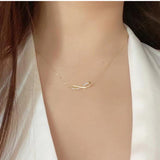 Summer 8-word 925 Silver Love Infinite Necklace – Jewelry Gift Ideas — 5