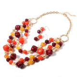 Exaggerated Resin Multilayer Collarbone Necklace – Jewelry Gift Ideas — 10