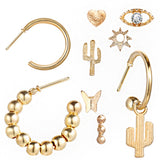 Alloy Fishtail Pineapple Fruit Earring Set – Jewelry Gift Ideas — 2