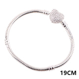 Alloy diamond pendant zircon snake bone chain – Jewelry Gift Ideas — 5