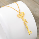 Key Stainless Steel Necklace – Jewelry Gift Ideas — 1