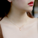 S925 Silver Plated K Gold Reversible Pendant – Jewelry Gift Ideas — 1