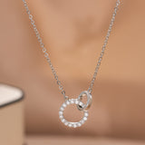 Double Buckle Necklace Women's Accessories Small – Stylish Gifts — 7