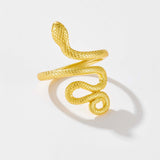 Sterling Silver Long Snake Opening Adjustable – Small Gift Ideas — 5