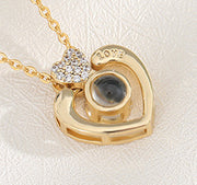 Photo Projector Desirable Couple Pet Necklace – Jewelry Gift Ideas — 3