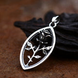 Hollow Rose Pattern Titanium Steel Pendant Fashion – Stylish Gifts — 3