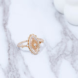 Natural White Shell Vintage Style Ring – Stylish Gifts — 4
