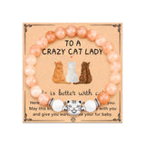 Fashion Jewelry Natural Stone Cat Bracelet Black – Jewelry Gift Ideas — 10