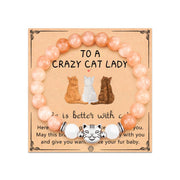 Fashion Jewelry Natural Stone Cat Bracelet Black – Jewelry Gift Ideas — 10