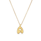Copper Plated Gold 26 English Letters Pendant – Jewelry Gift Ideas — 4