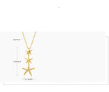 Starfish White Zirconium Necklace Women's S925 – Jewelry Gift Ideas — 5