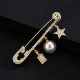 Brooch Simple Pin Coat Accessories Star Brooch – Stylish Gifts — 5