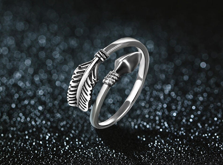 Simple Personality Love God's Arrow Couple Rings – Gifts for Couples — 1